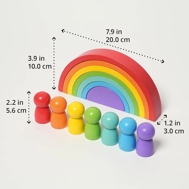 Arcobaleno e Omini Montessori Montessori & Giocattoli