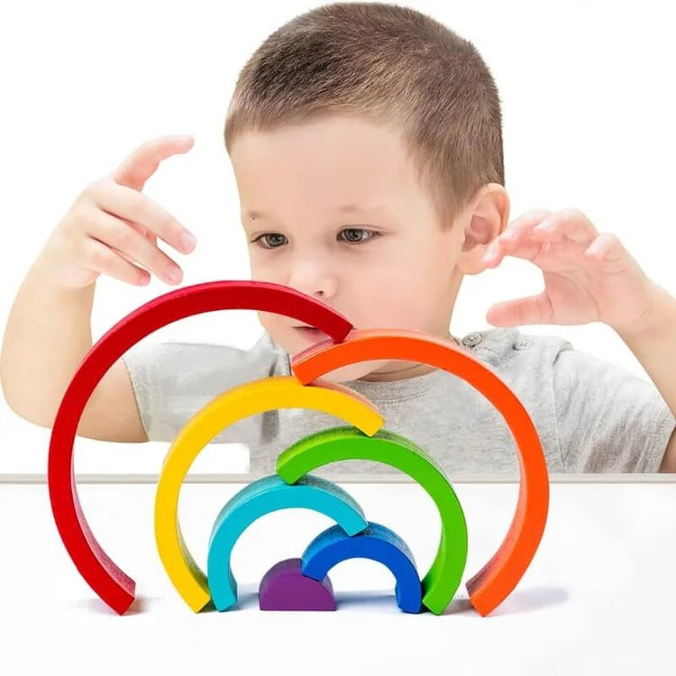 Arcobaleno e Omini Montessori Montessori & Giocattoli