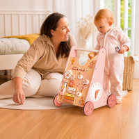 Carrello Primi Passi in Legno Montessori Montessori & Giocattoli