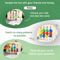 Gioco di Abbinamento a Doppia Faccia Montessori Montessori & Giocattoli