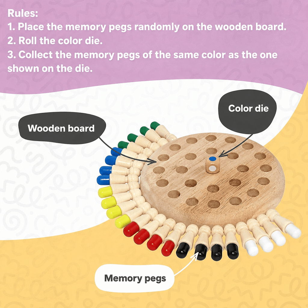 Gioco di Memoria Montessori Montessori & Giocattoli