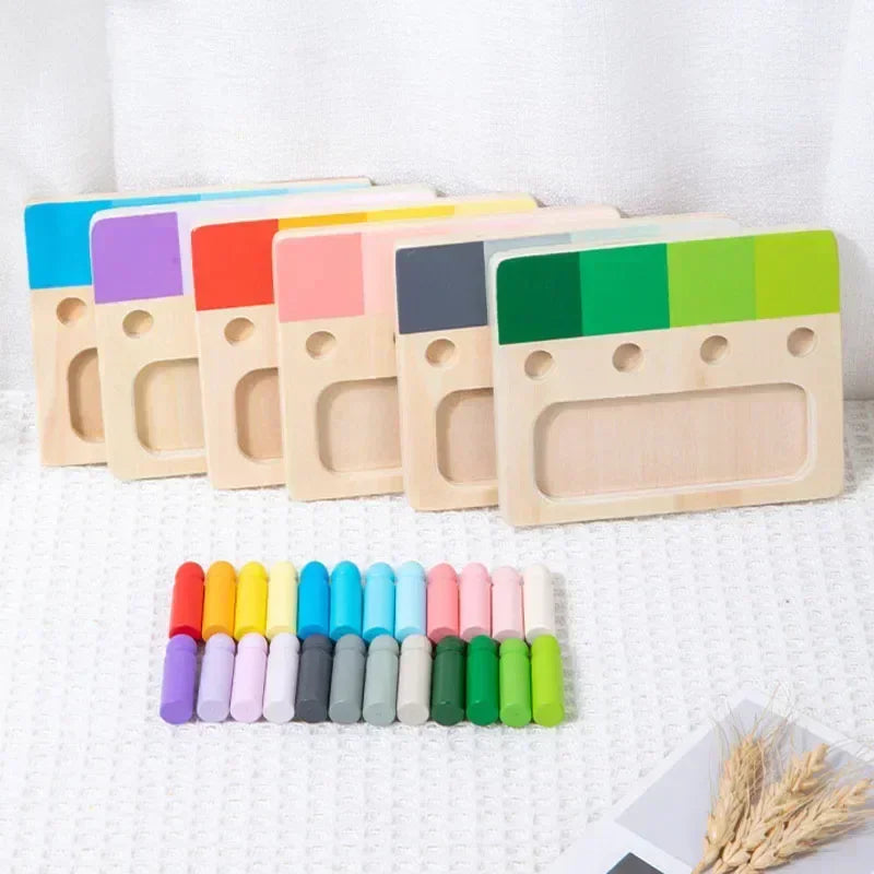 Gioco di Riconoscimento dei Colori Montessori Montessori & Giocattoli