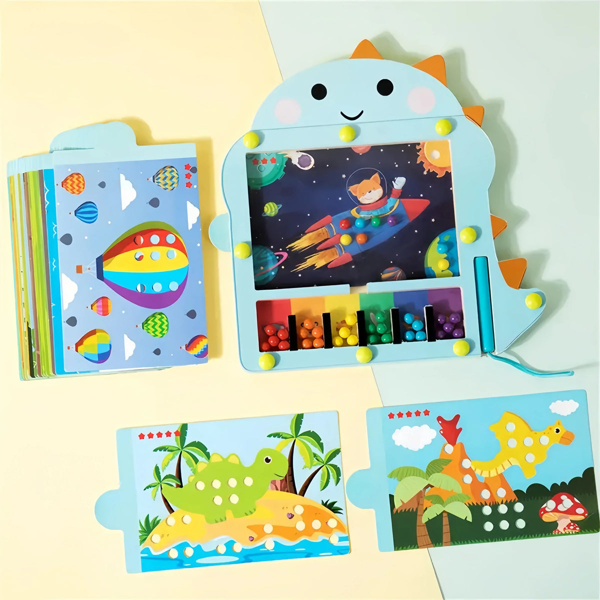 Gioco Magnetico dei Dinosauri Montessori Montessori & Giocattoli