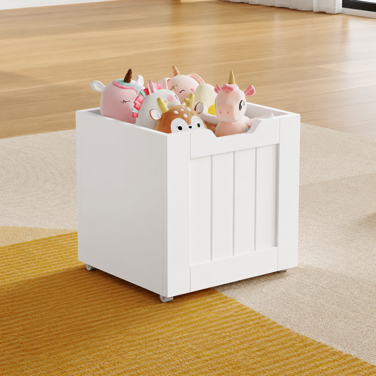 Kids Toy Storage 4 Drawers 8 Shelves Montessori & Toys