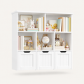 Kids Toy Storage Unit 3 Drawers 6 Shelves Montessori & Toys
