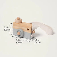 Macchina Fotografica in Legno Montessori Montessori & Giocattoli