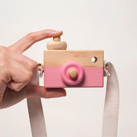 Macchina Fotografica in Legno Montessori Montessori & Giocattoli