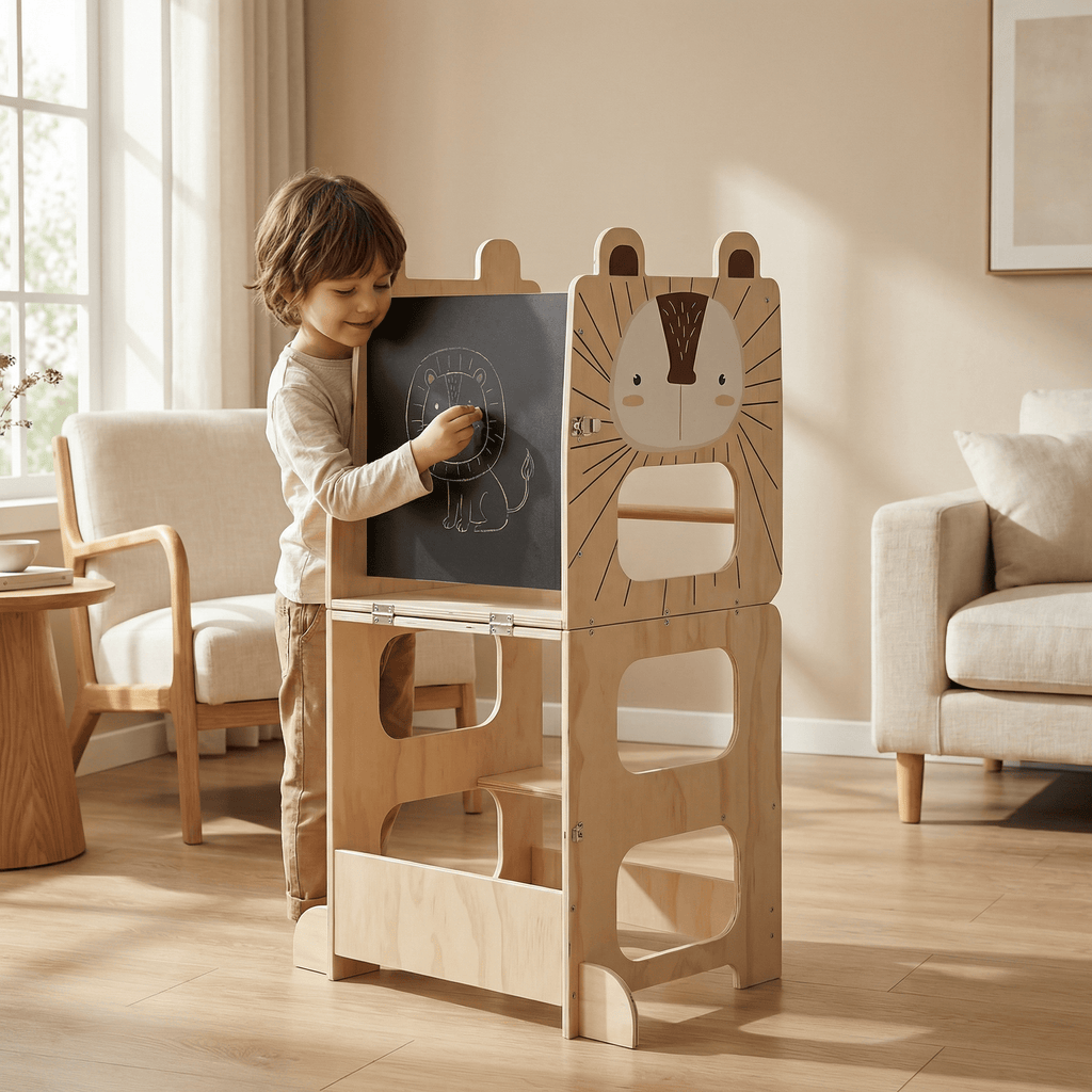 Montessori 3-in-1 Learning Tower L'atelier Montessori