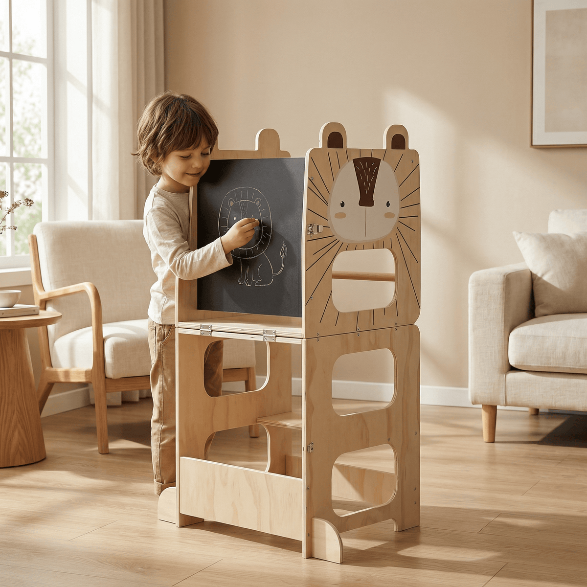 Montessori 3-in-1 Learning Tower L'atelier Montessori