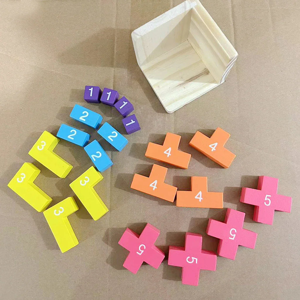 Montessori 3D Cube Puzzle L'atelier Montessori