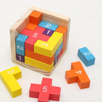 Montessori 3D Cube Puzzle L'atelier Montessori