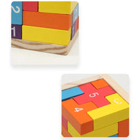 Montessori 3D Cube Puzzle L'atelier Montessori