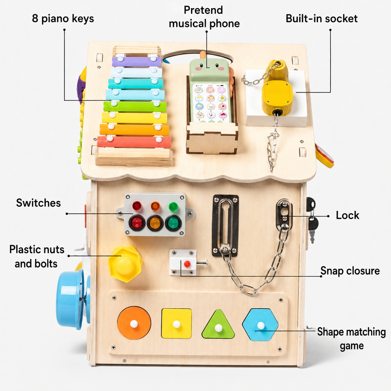 Montessori Activity Play House L'atelier Montessori