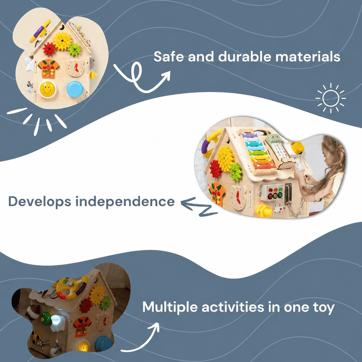 Montessori Activity Play House L'atelier Montessori