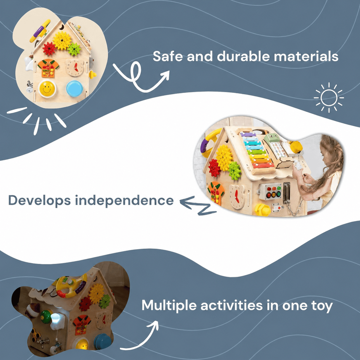 Montessori Activity Play House L'atelier Montessori