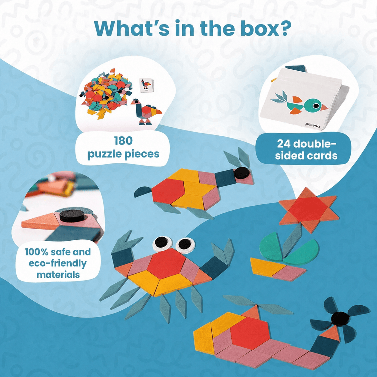 Montessori Animal Puzzle L'atelier Montessori