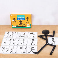 Montessori Articulated Wooden Figure L'atelier Montessori