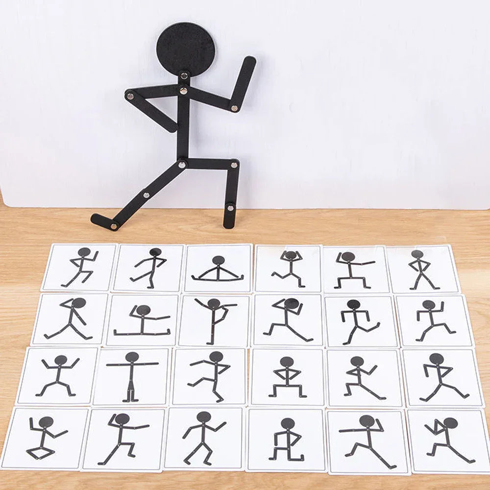 Montessori Articulated Wooden Figure L'atelier Montessori