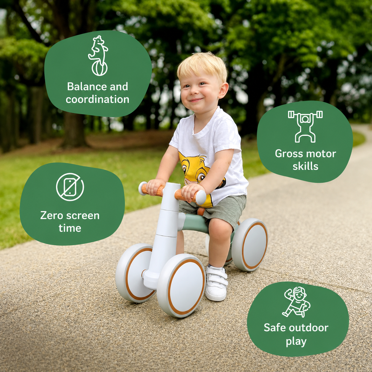 Montessori Baby Balance Bike L'atelier Montessori
