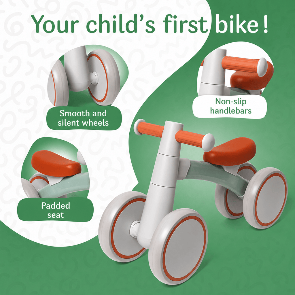 Montessori Baby Balance Bike L'atelier Montessori