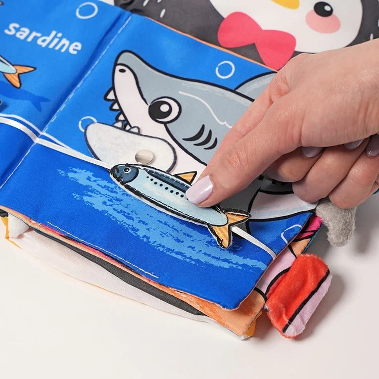 Montessori Baby Fabric Book L'atelier Montessori