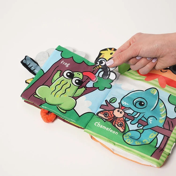 Montessori Baby Fabric Book L'atelier Montessori