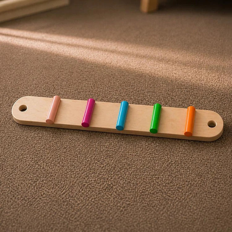 Montessori Balance Beams and Stones L'atelier Montessori