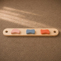 Montessori Balance Beams and Stones L'atelier Montessori