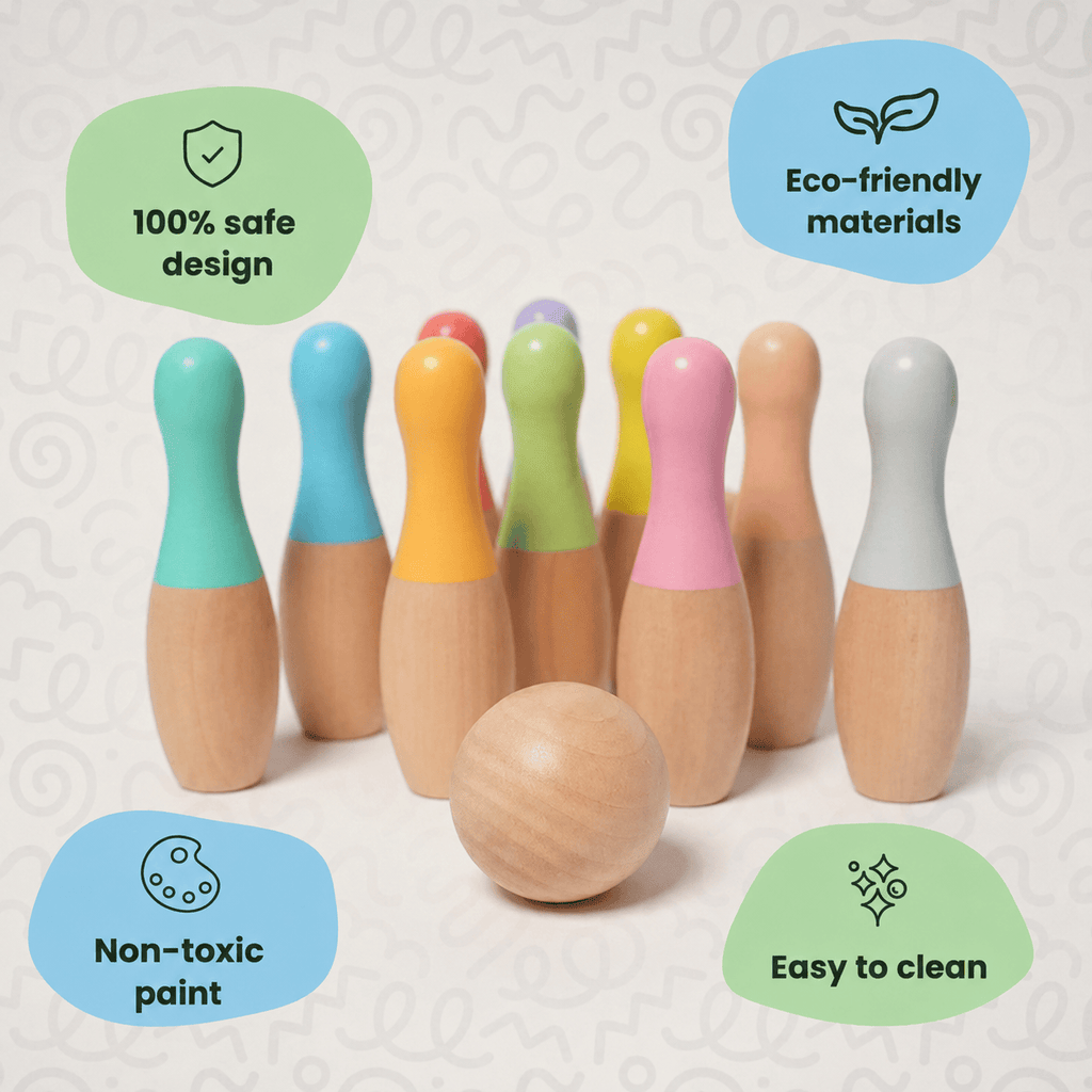 Montessori Bowling Game L'atelier Montessori