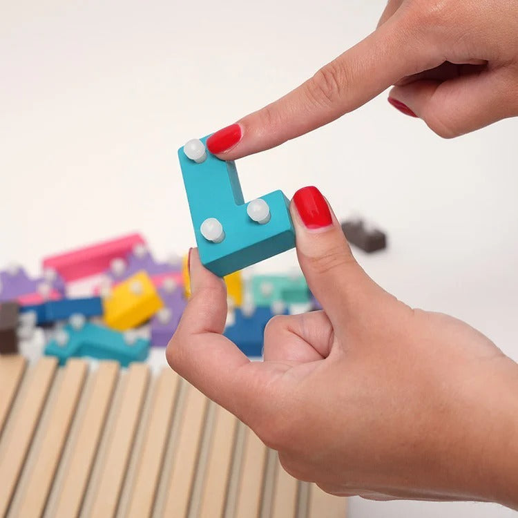 Montessori Brain Blocks L'atelier Montessori