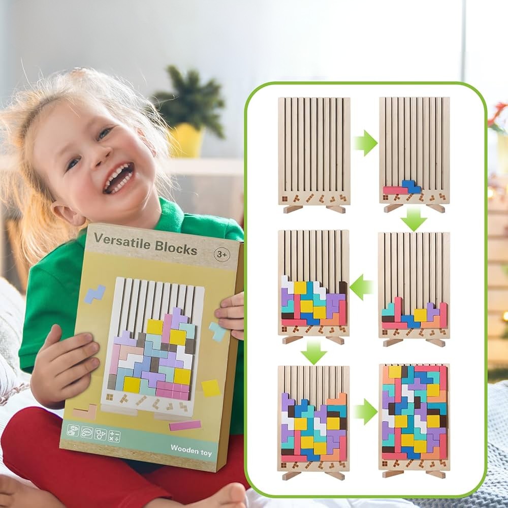Montessori Brain Blocks L'atelier Montessori