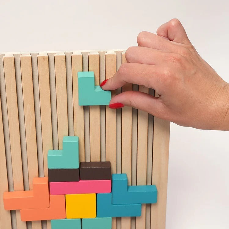 Montessori Brain Blocks L'atelier Montessori