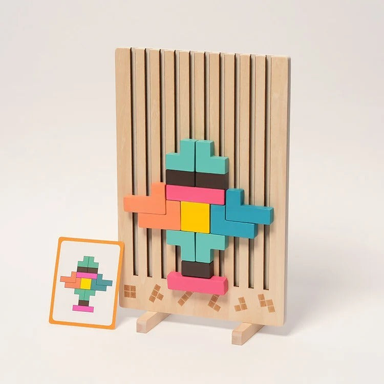 Montessori Brain Blocks L'atelier Montessori