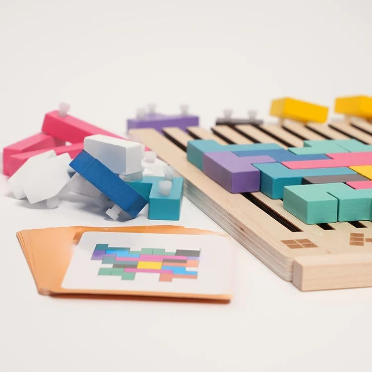 Montessori Brain Blocks L'atelier Montessori