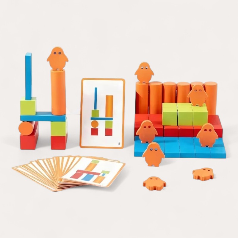 Montessori Building Game L'atelier Montessori