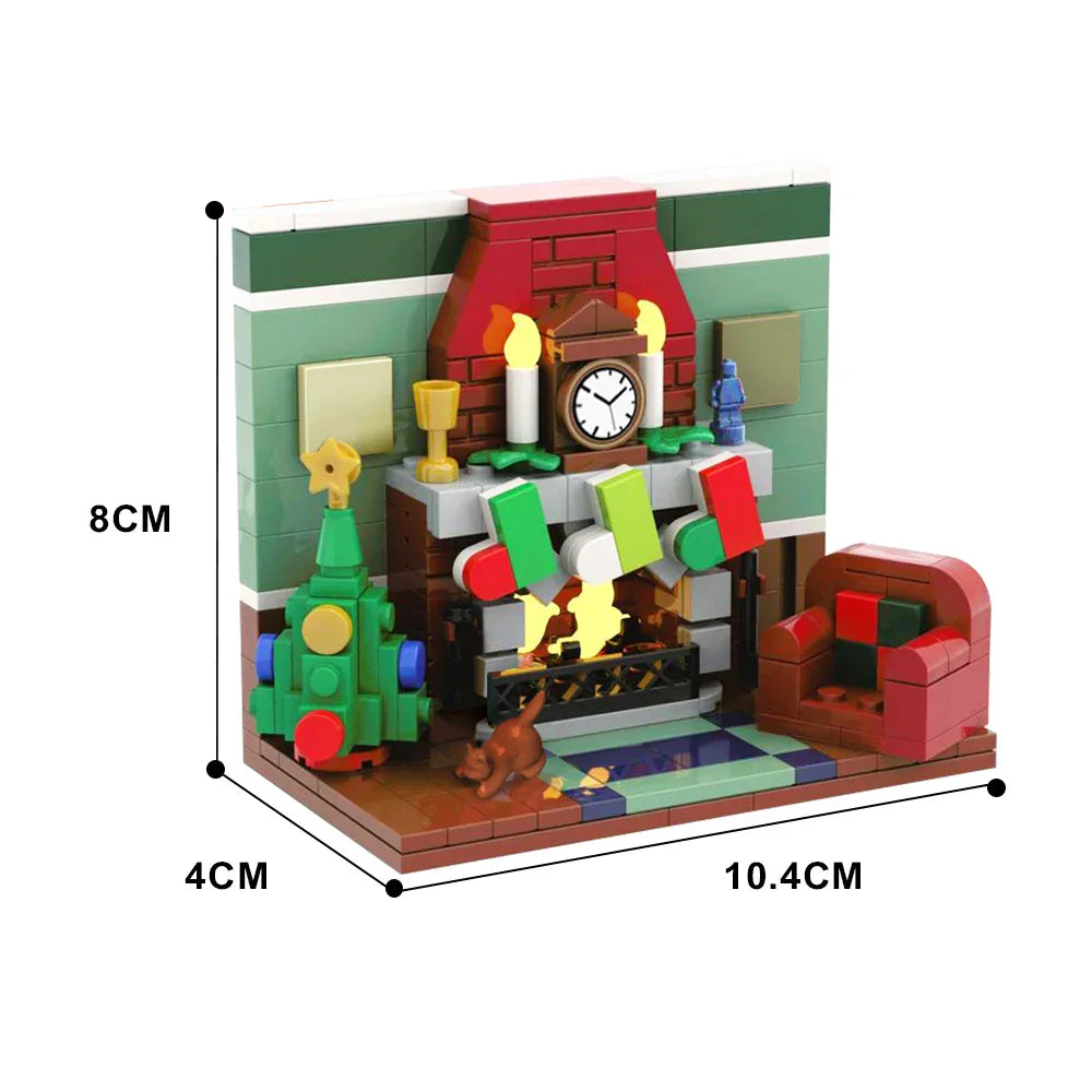Montessori Christmas Construction Game L'atelier Montessori