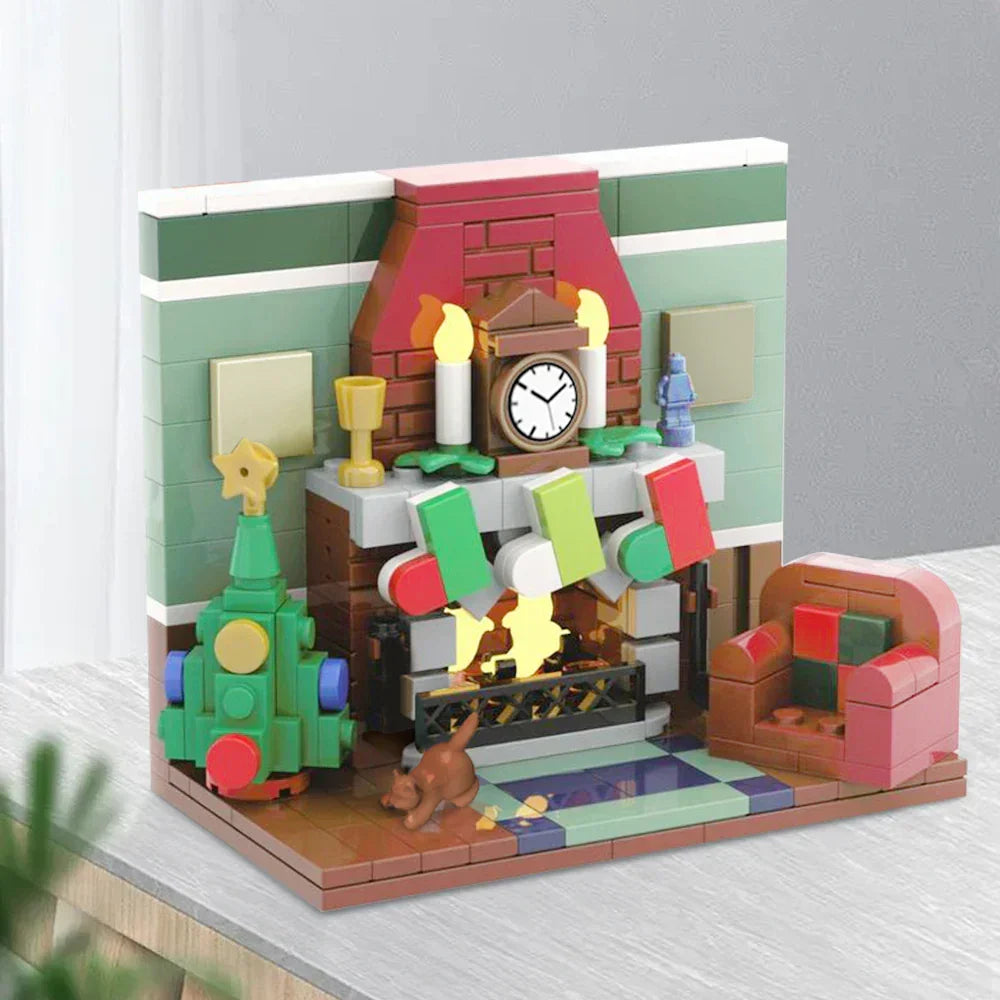 Montessori Christmas Construction Game L'atelier Montessori