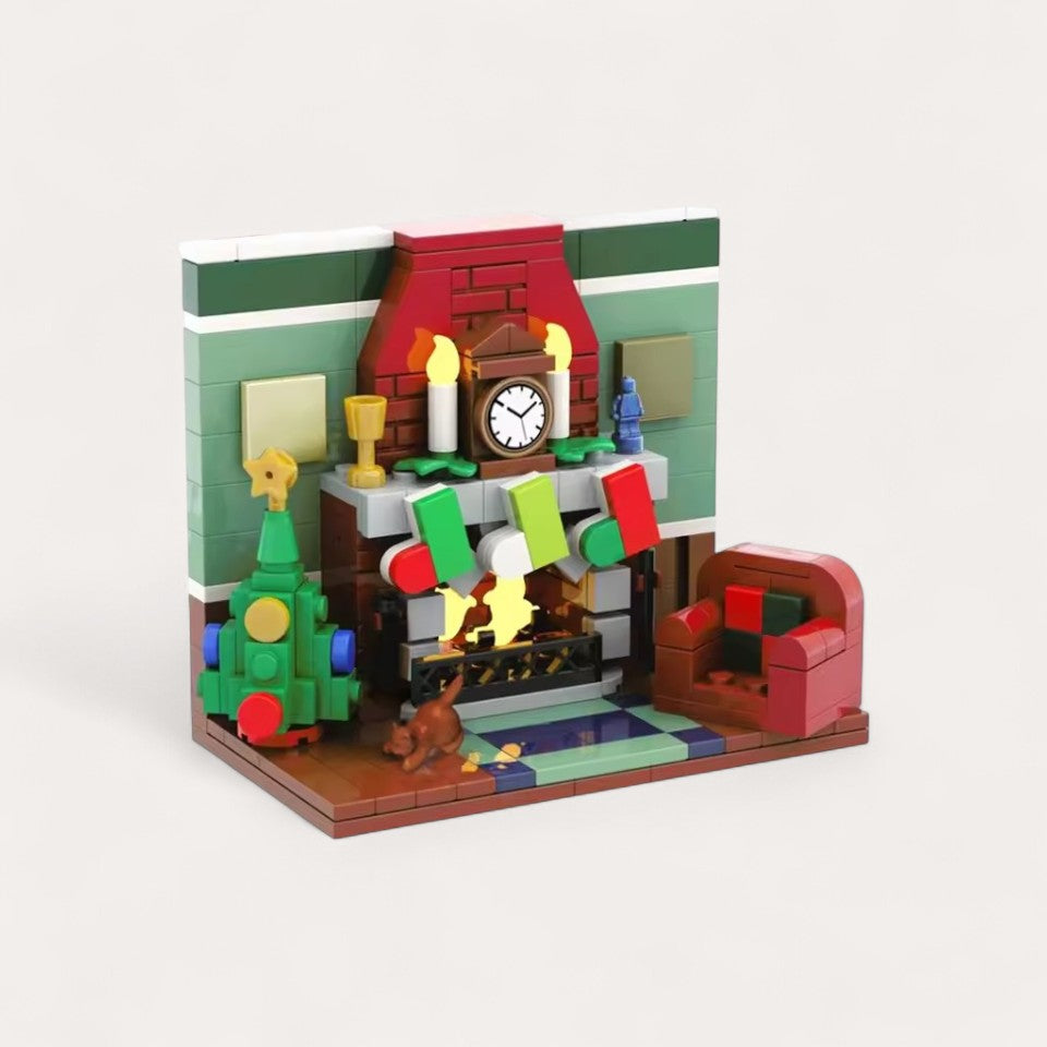 Montessori Christmas Construction Game L'atelier Montessori