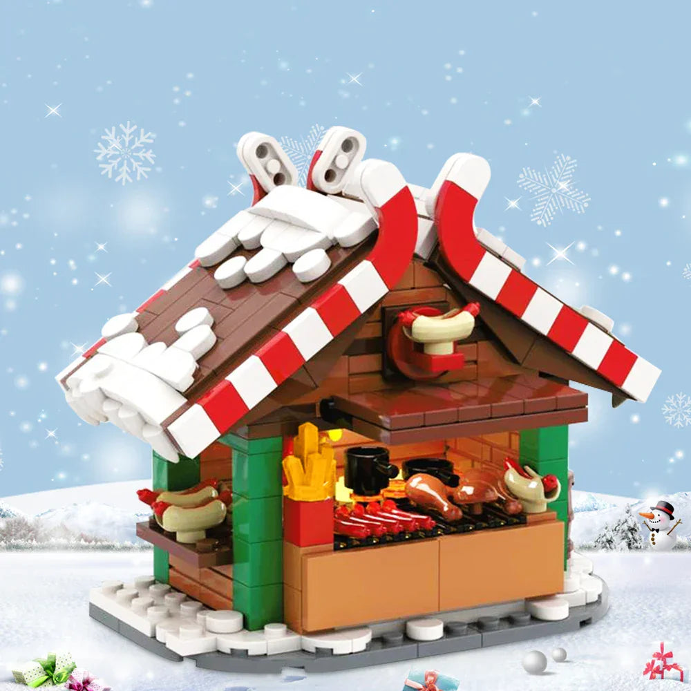 Montessori Christmas Construction Game L'atelier Montessori