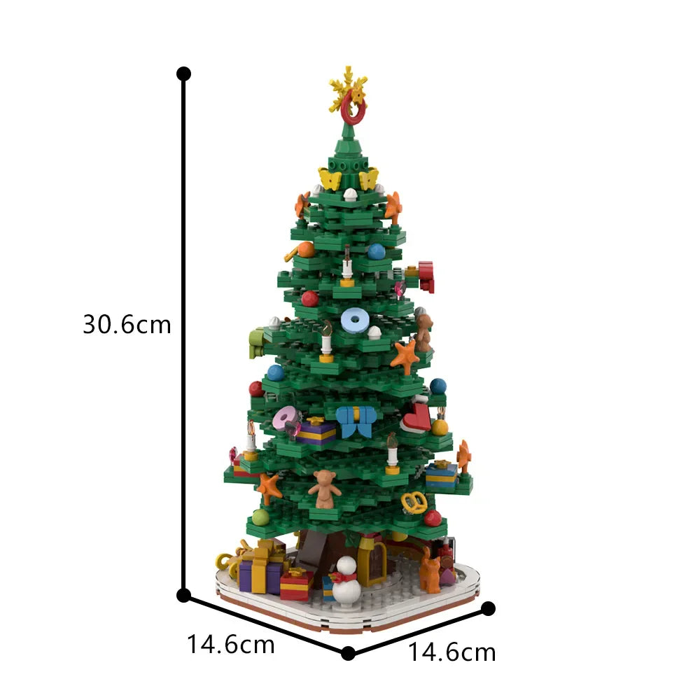 Montessori Christmas Construction Game L'atelier Montessori