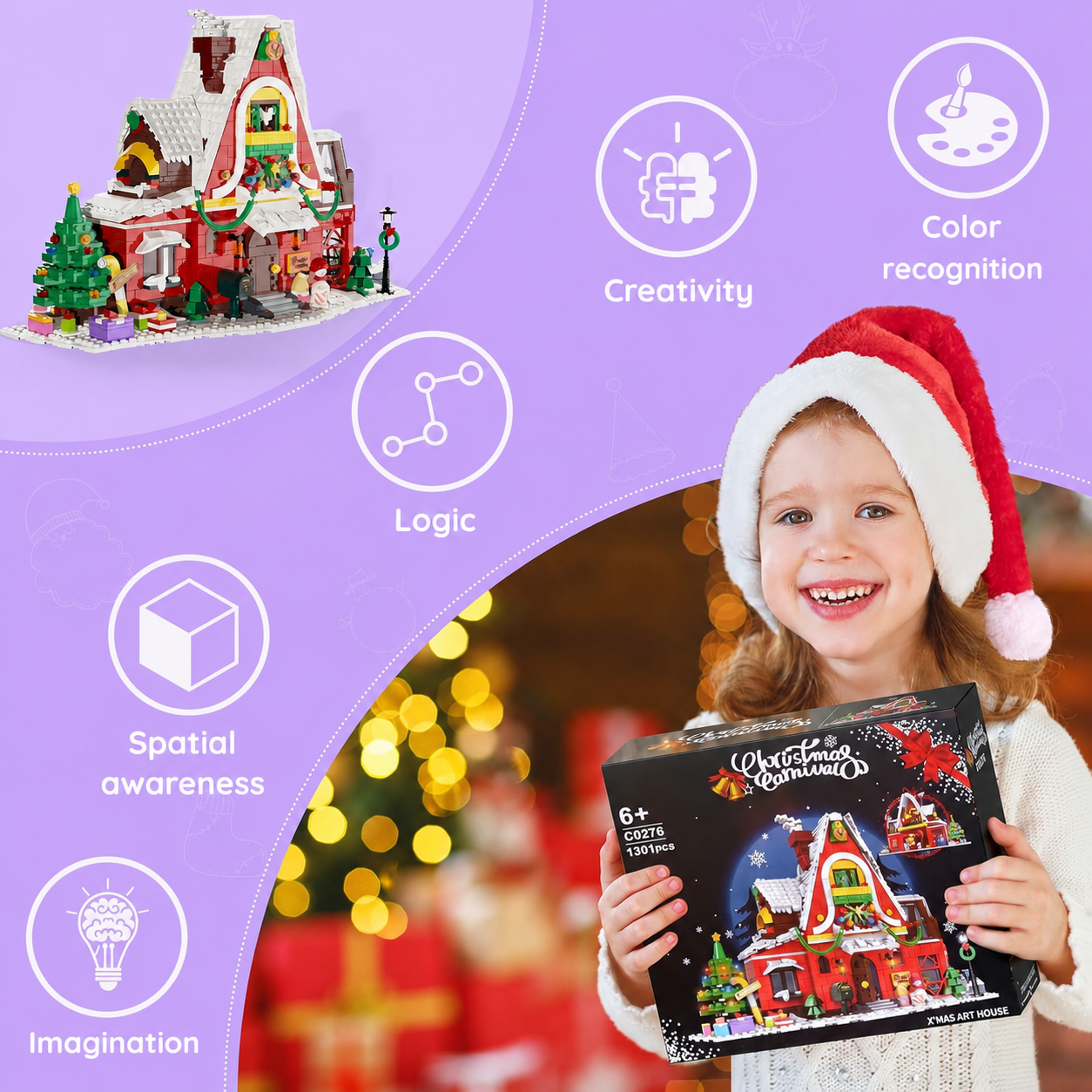 Montessori Christmas House L'atelier Montessori