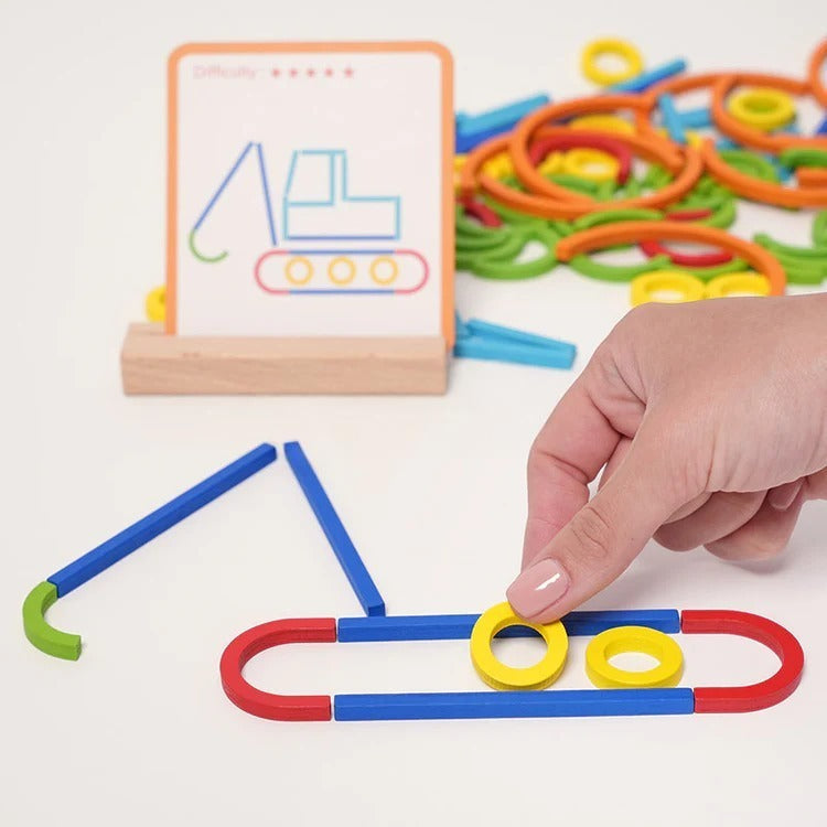Montessori Clever Sticks L'atelier Montessori