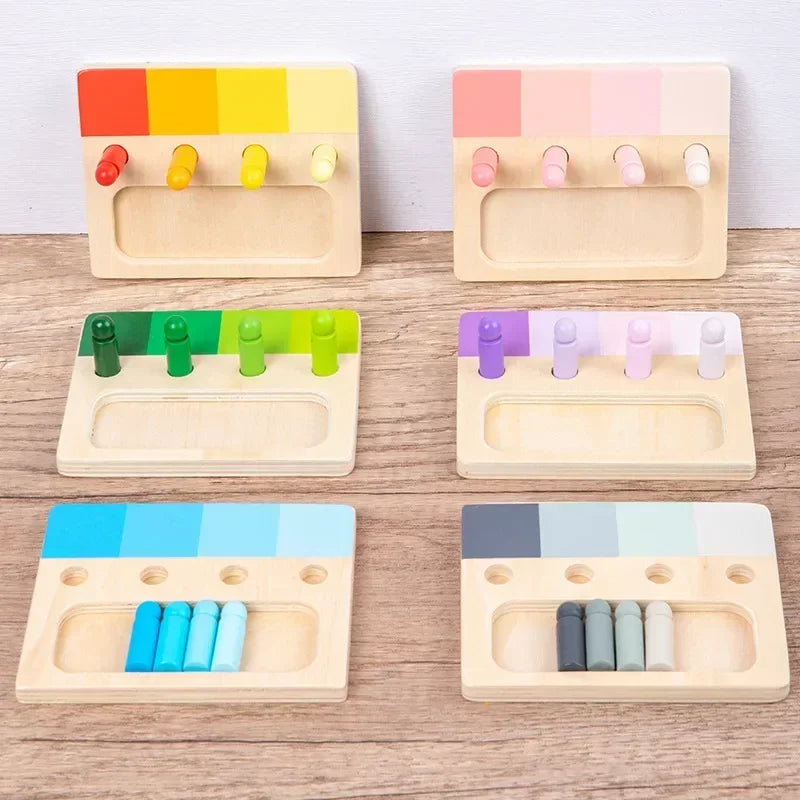 Montessori Color Recognition Game L'atelier Montessori