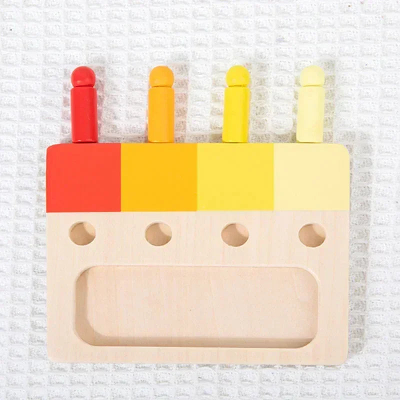 Montessori Color Recognition Game L'atelier Montessori