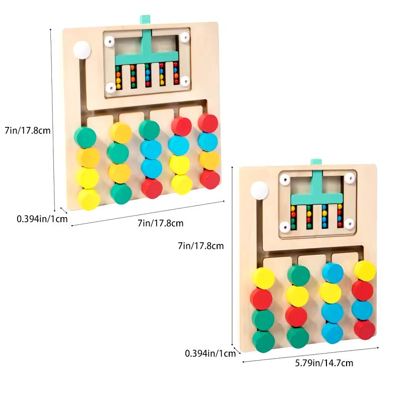 Montessori Color Sorting Puzzle L'atelier Montessori