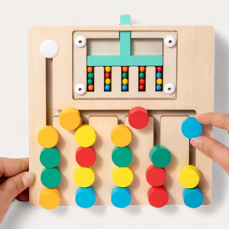Montessori Color Sorting Puzzle L'atelier Montessori
