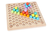 Montessori Colors and Beads Busy Board L'atelier Montessori
