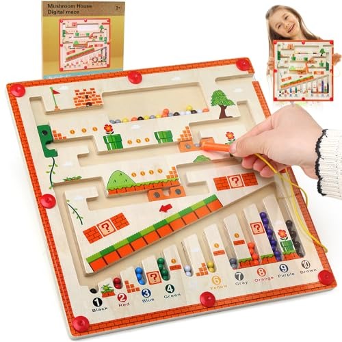 Montessori Colors and Numbers Maze L'atelier Montessori