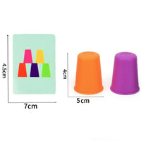 Montessori Cup Sorting Game L'atelier Montessori
