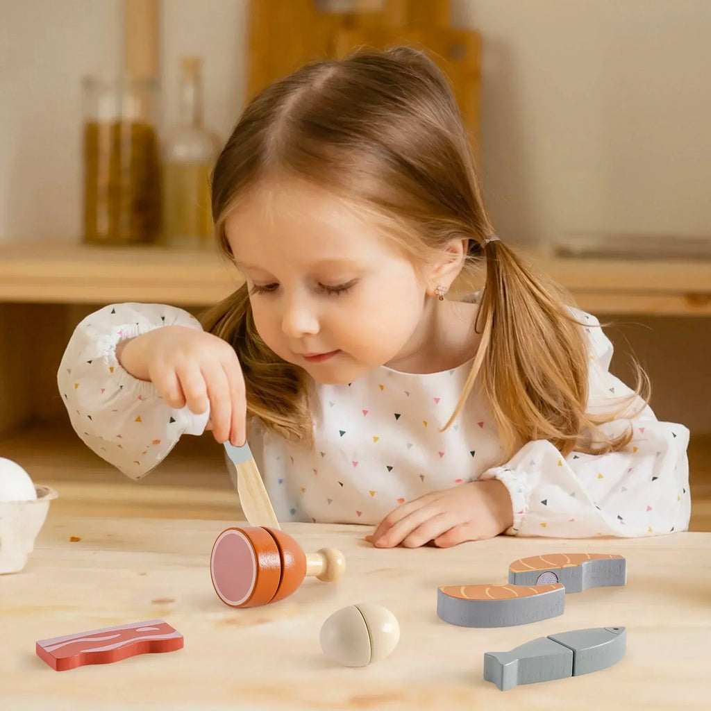 Montessori Cutting Fruit Set L'atelier Montessori